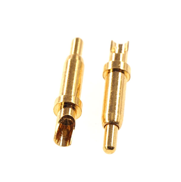 Spring loaded gold plated 3.0x14.5mm