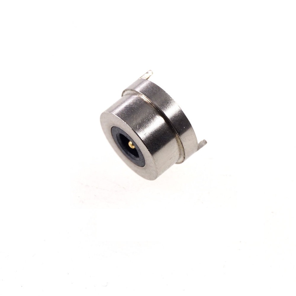 Mini Circular Shape 7.5MM Diameter Magnetic Connector Pogo Pin Male Female 1 Pole 3A LED Smart Electronic Power Charge