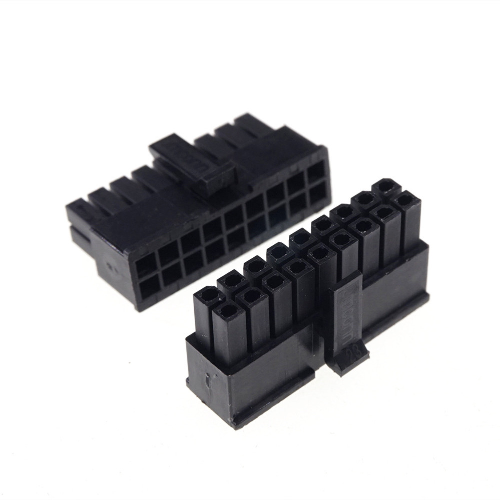 Micro-Fit 3.0 Connector Receptacle Housing 2 Pin 4 6 8 10 12 14 16 18 20 22 24 Circuits Male Shell Power Cross Molex 43025