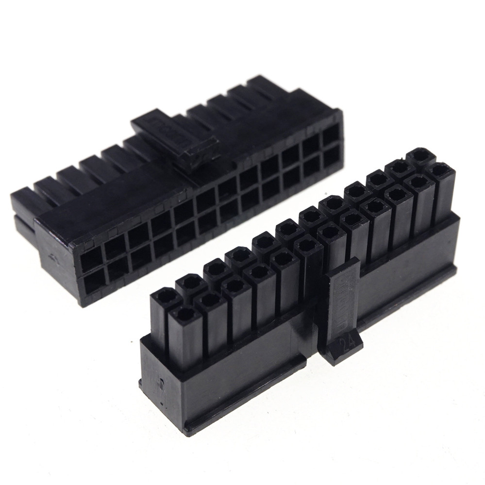 Micro-Fit 3.0 Connector Receptacle Housing 2 Pin 4 6 8 10 12 14 16 18 20 22 24 Circuits Male Shell Power Cross Molex 43025