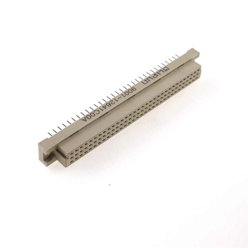 DIN 41612 Connector 2 Rows 32 Positions Male Female Socket Receptacle Straight Right Angle Through Hole Pitch 2.54mm x5.08