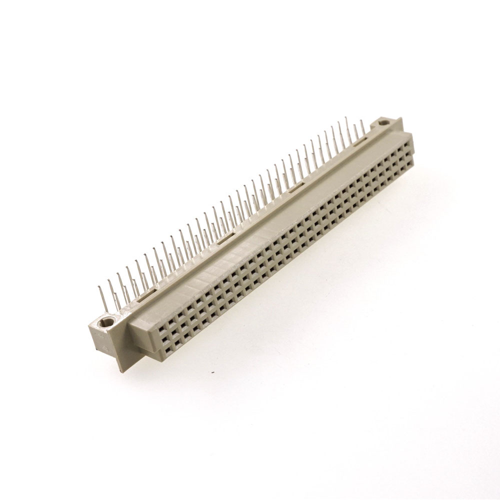 DIN 41612 Connector 2 Rows 32 Positions Male Female Socket Receptacle Straight Right Angle Through Hole Pitch 2.54mm x5.08