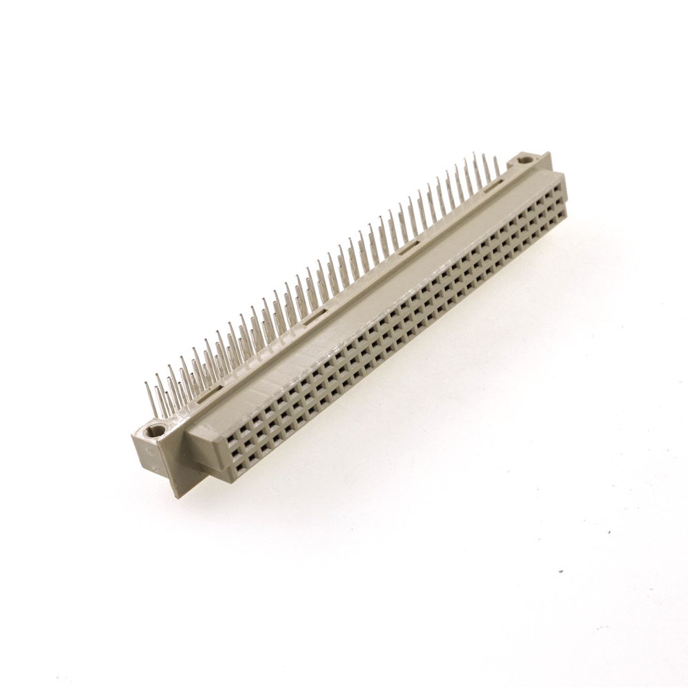 Backplane Connector DIN 41612 3 Rows 96 Positions Receptacle Female Sockets Male Header Pitch 2.54mm 3x32 Pins