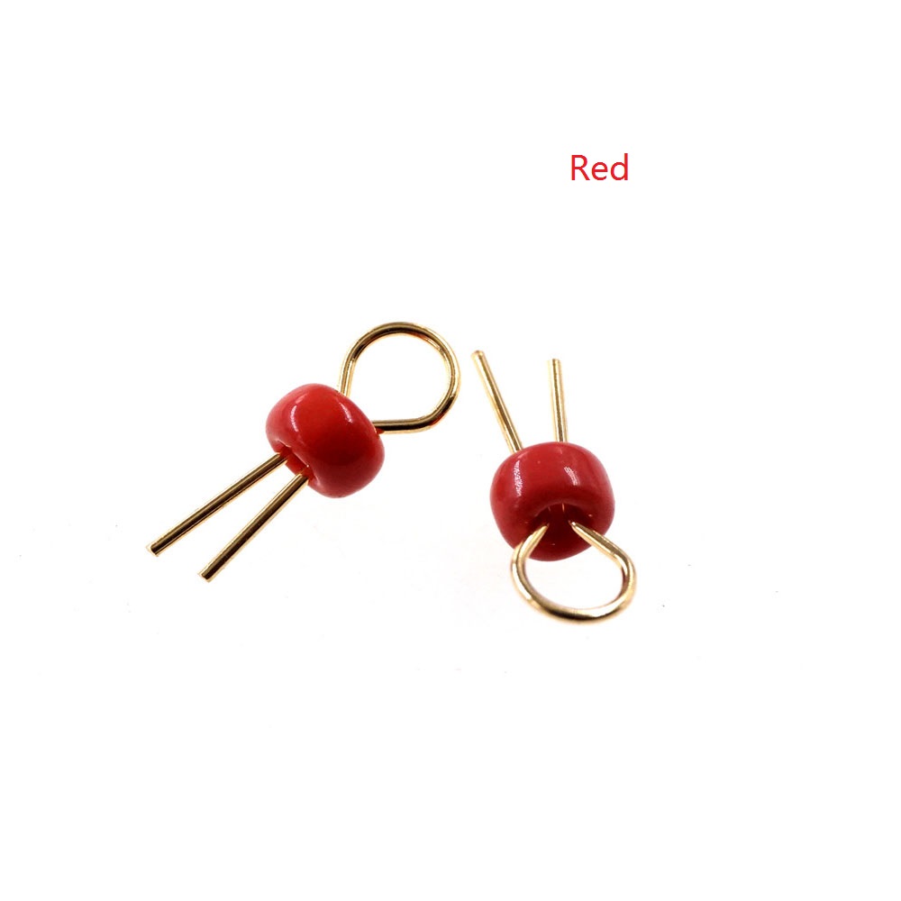 PCB test Point THM Bead Gold plated ceramic test loop circuit board test Pin Resist High Temperature Loop terminals