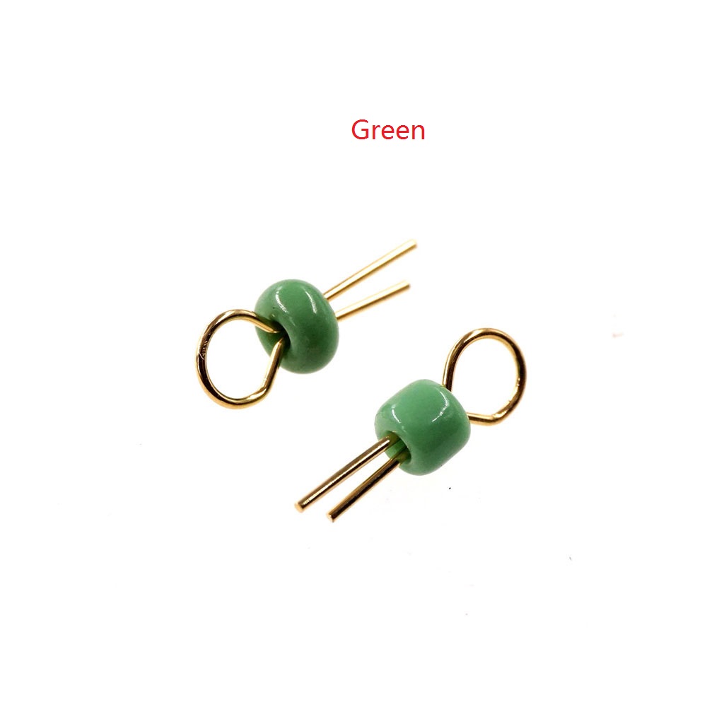 PCB test Point THM Bead Gold plated ceramic test loop circuit board test Pin Resist High Temperature Loop terminals