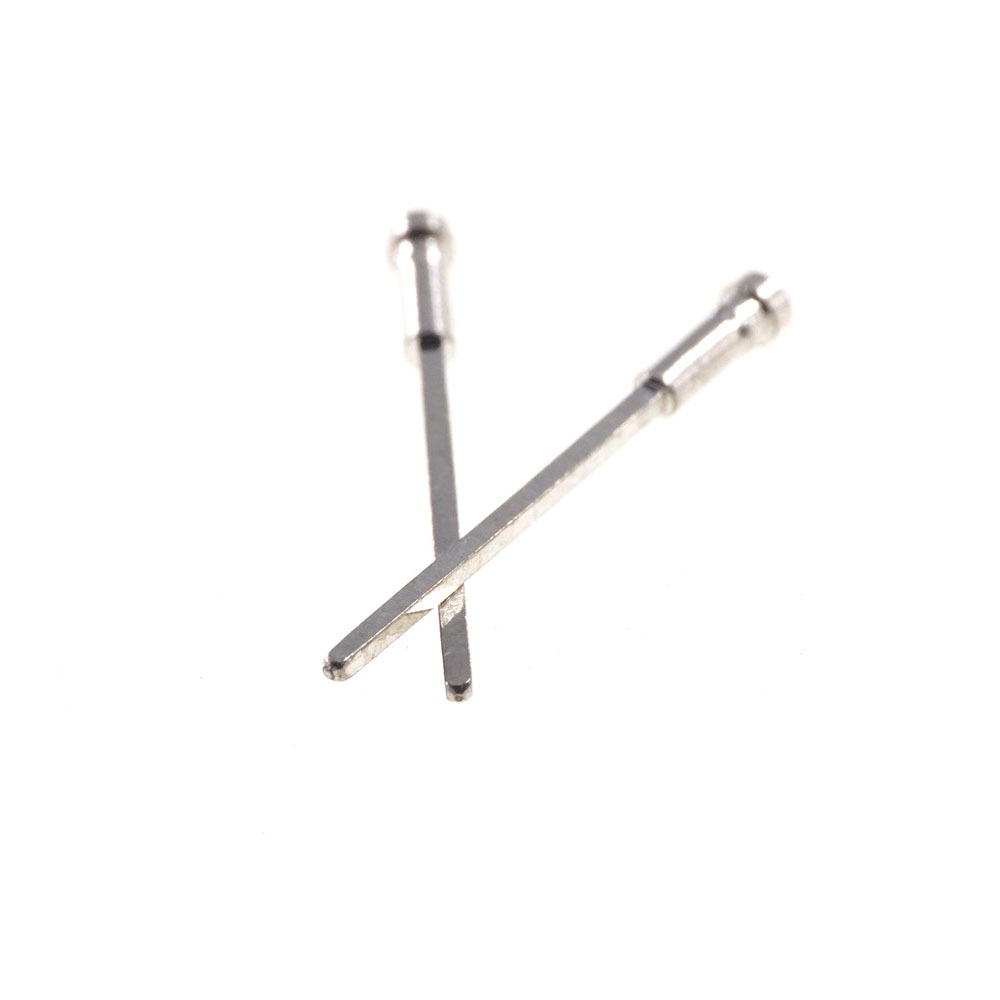 Machined Female Socket Pin 17.8MM for 0.5MM Round Plug Single Receptacle Contact Clip 17.78 Squared Tail Wire Wrap