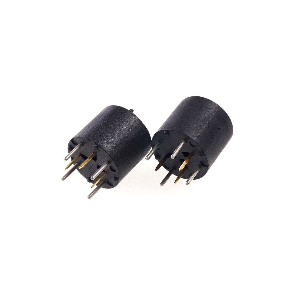Burn In Socket 3 Position TO-18 Burn-in Socket 3 Pin Gold Plated TO-18 Diode Transistor Aging Test Pin Circle 612