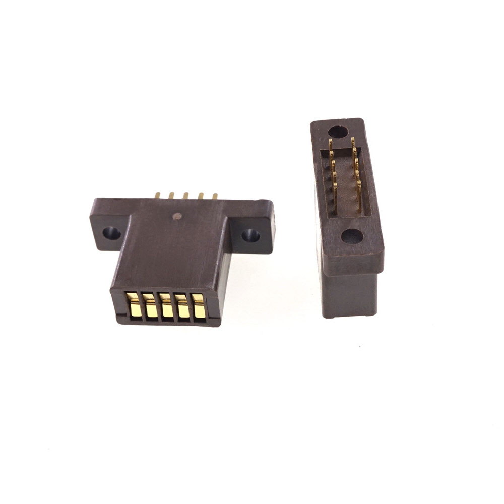 Burn In Socket 2.54 mm Pitch 5 Pin Gold plating Test connector for TO-220 Transistor Integrated Circuit Through Holes PCB