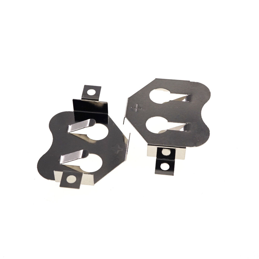 CR2450 Battery Holder Button Cell Retainer Coin Cell 2450 Battery Connector SMD Surface Mount