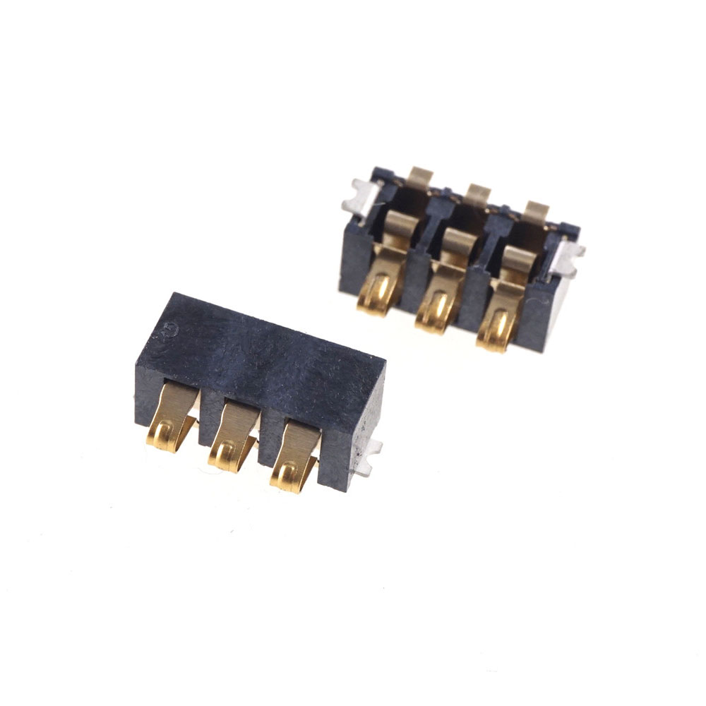 2.5MM Pitch Right Angle Battery Connector 3 Way 4 5 6 Postions Cross Part To 9155 MOBO Horizontal SMD Tap 12V 2.0A