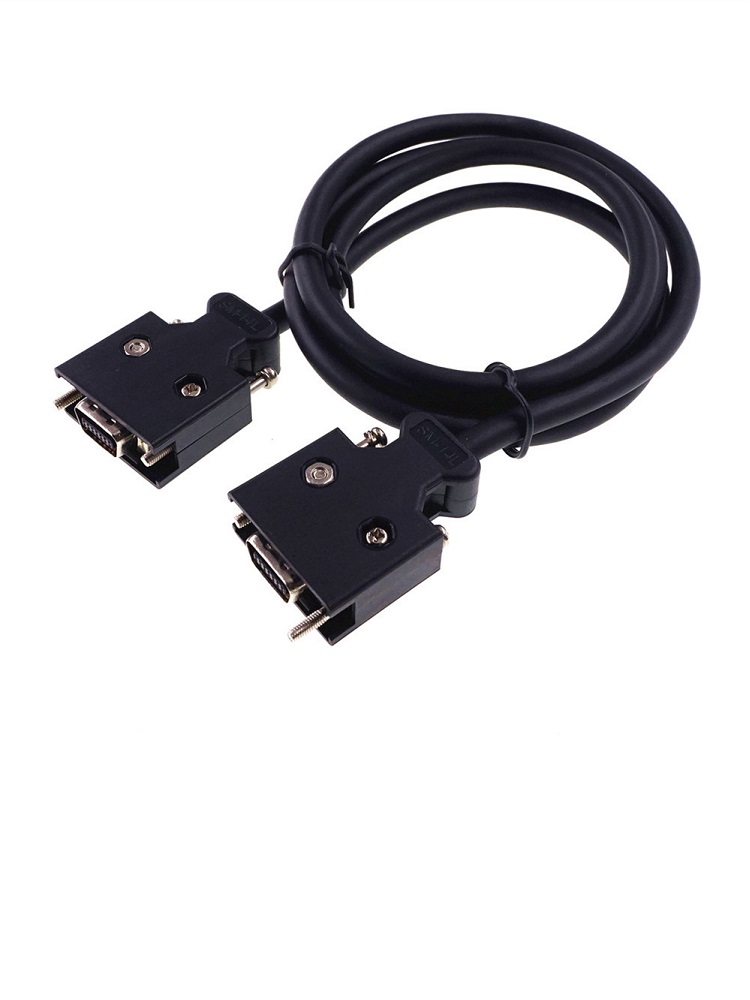 SCSI Connector Cable MDR 14 20 26 36 50 Positions Male to Male Plug Adapter 0.75 1 1.5 2 3 5 Meter Extension Soldered