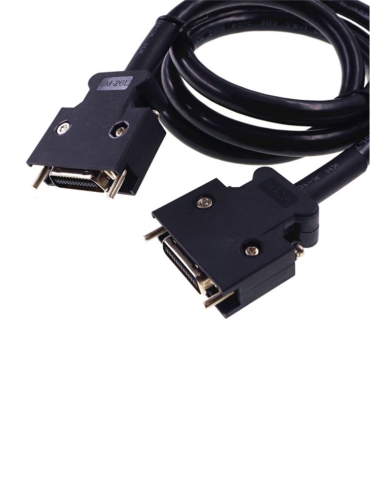 SCSI Connector Cable MDR 14 20 26 36 50 Positions Male to Male Plug Adapter 0.75 1 1.5 2 3 5 Meter Extension Soldered