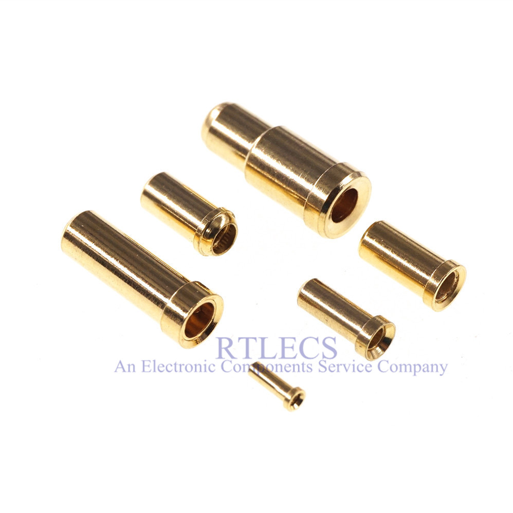 PCB Solder Female Pins Receptacle Contact Clip Pre-loaded Socket for Mating Pin Diameter 0.5 1.0 1.5 2.0 MM Plug Press-fit
