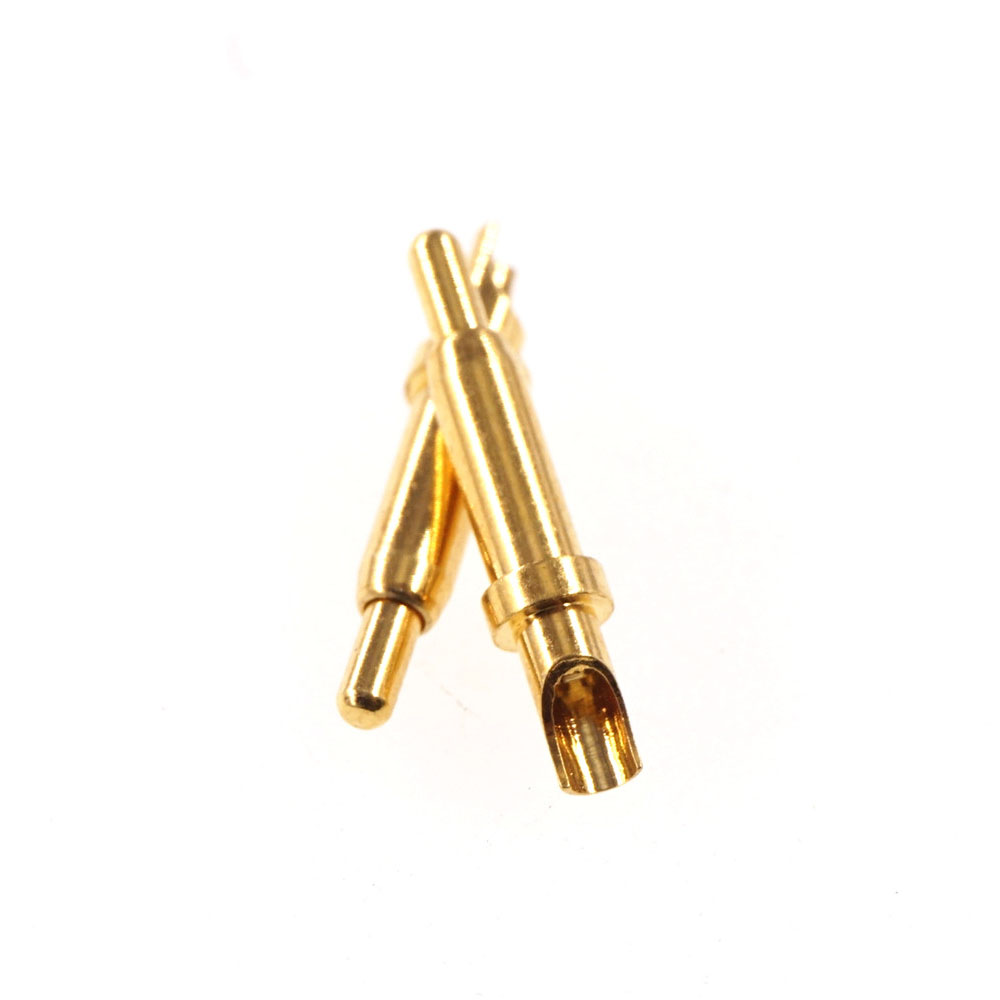 Wire Solder Cup Pogo pin Connector High Current 3A Gold plated 3u Contact Pin Spring Loaded Probe Thimble cable Mount