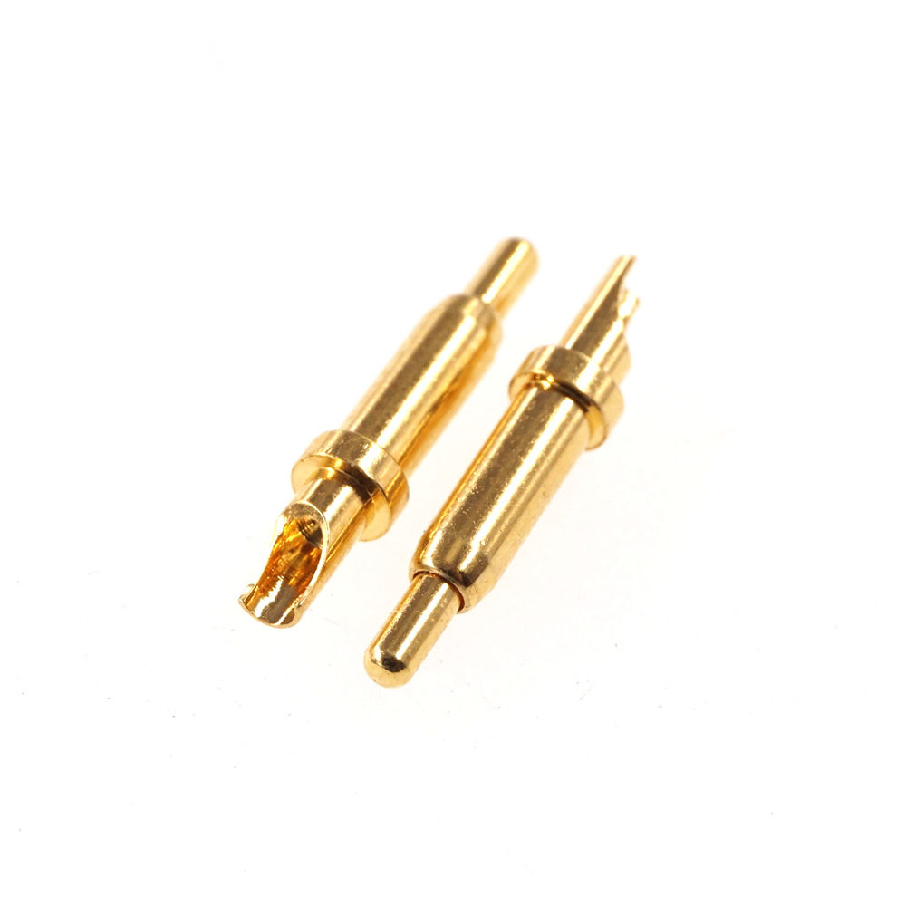 Wire Solder Cup Pogo pin Connector High Current 3A Gold plated 3u Contact Pin Spring Loaded Probe Thimble cable Mount