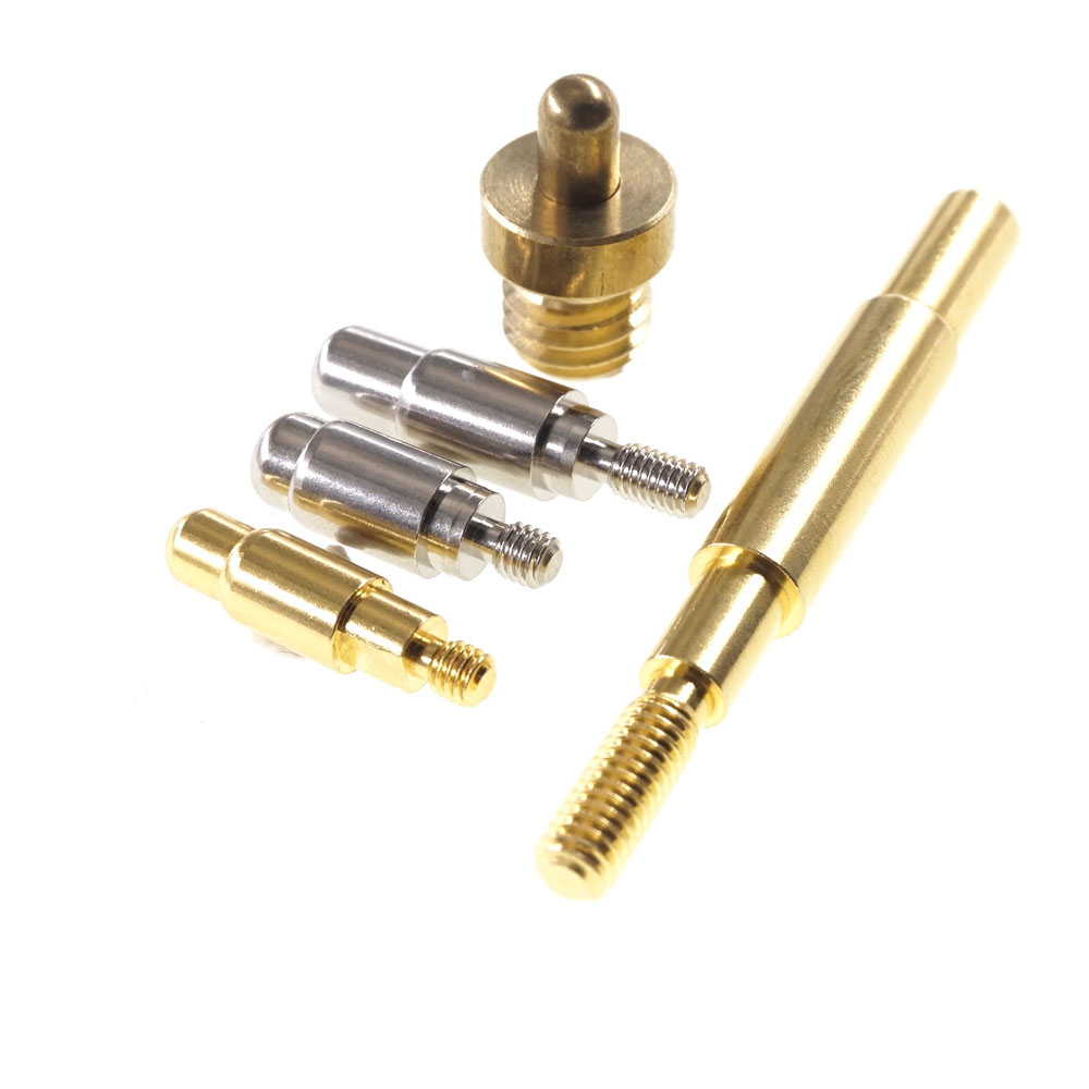 High Current 2 A 2.5A 3.0 Amp Threaded Pogo Pin Spring Loaded Positioning Connector Charging Screw Assembly Thimble