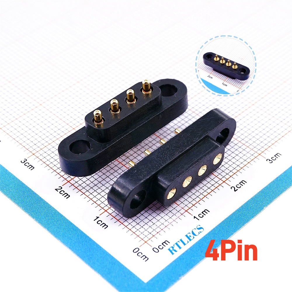 4.0mm Pitch Pogo Pin with Mounting Holes