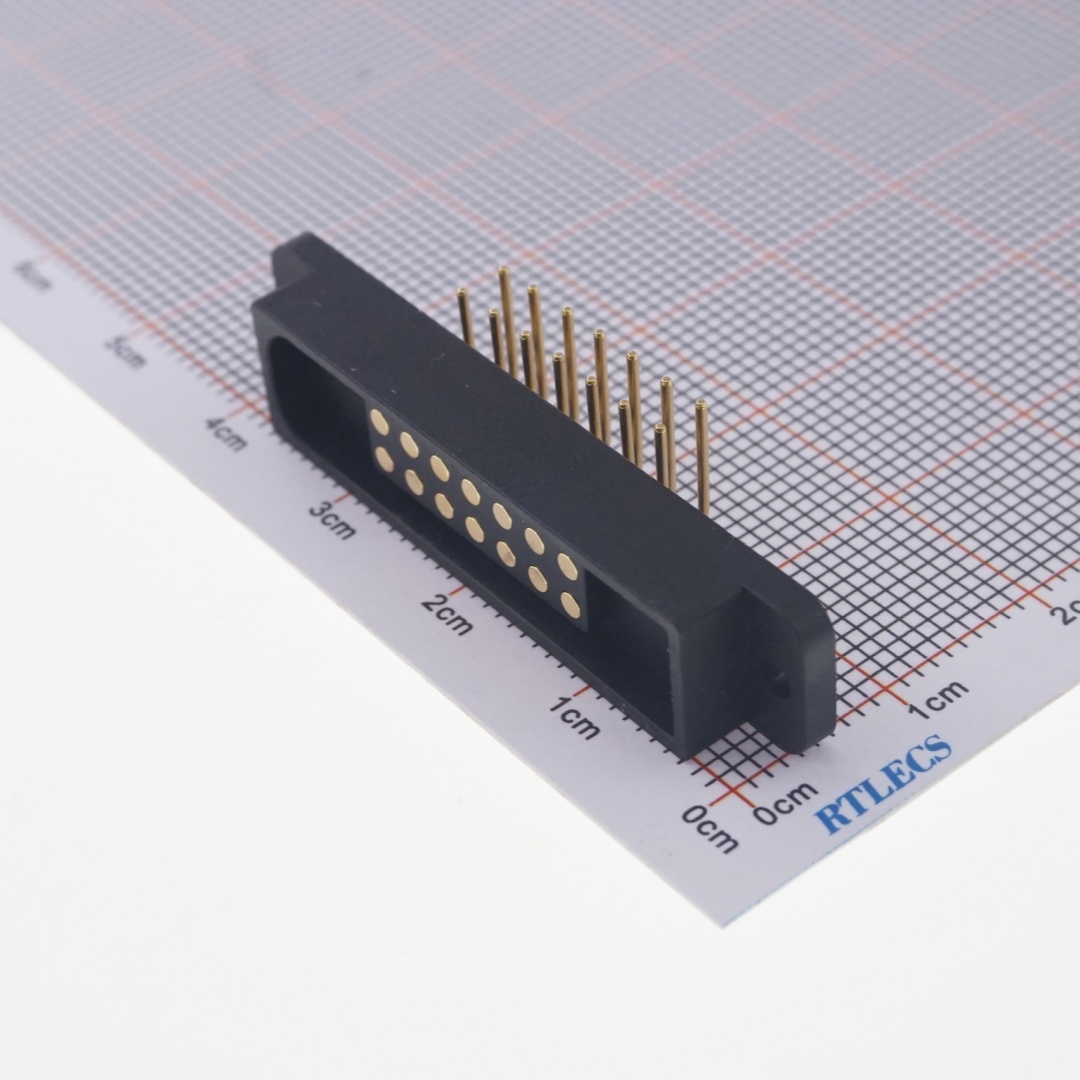 14 Pin Magnetic Pogo Pin Connector Dual Row 2.54mm Pitch