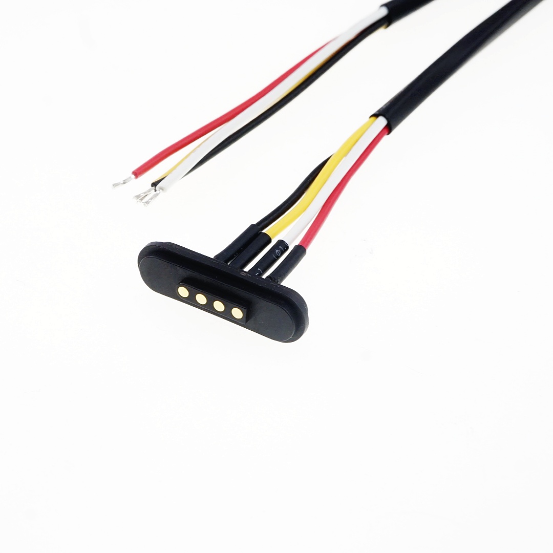 5 Pin Magnetic Pogo Pin Connector Single Row 2.54mm Pitch