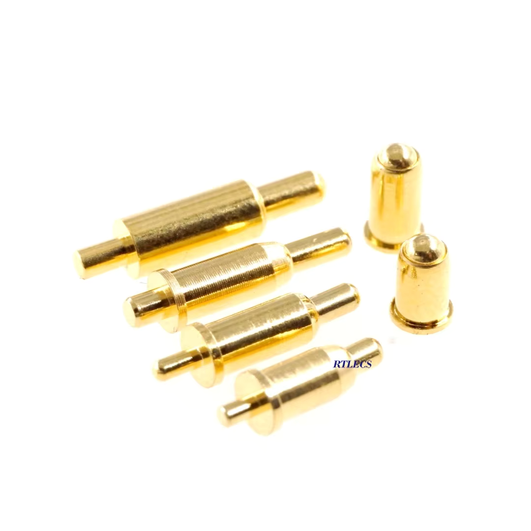 Outer Diameter 3.0 MM Spring Loaded Pogo Pin Connector Single Discrete Pogopin Battery Probe Power Contact