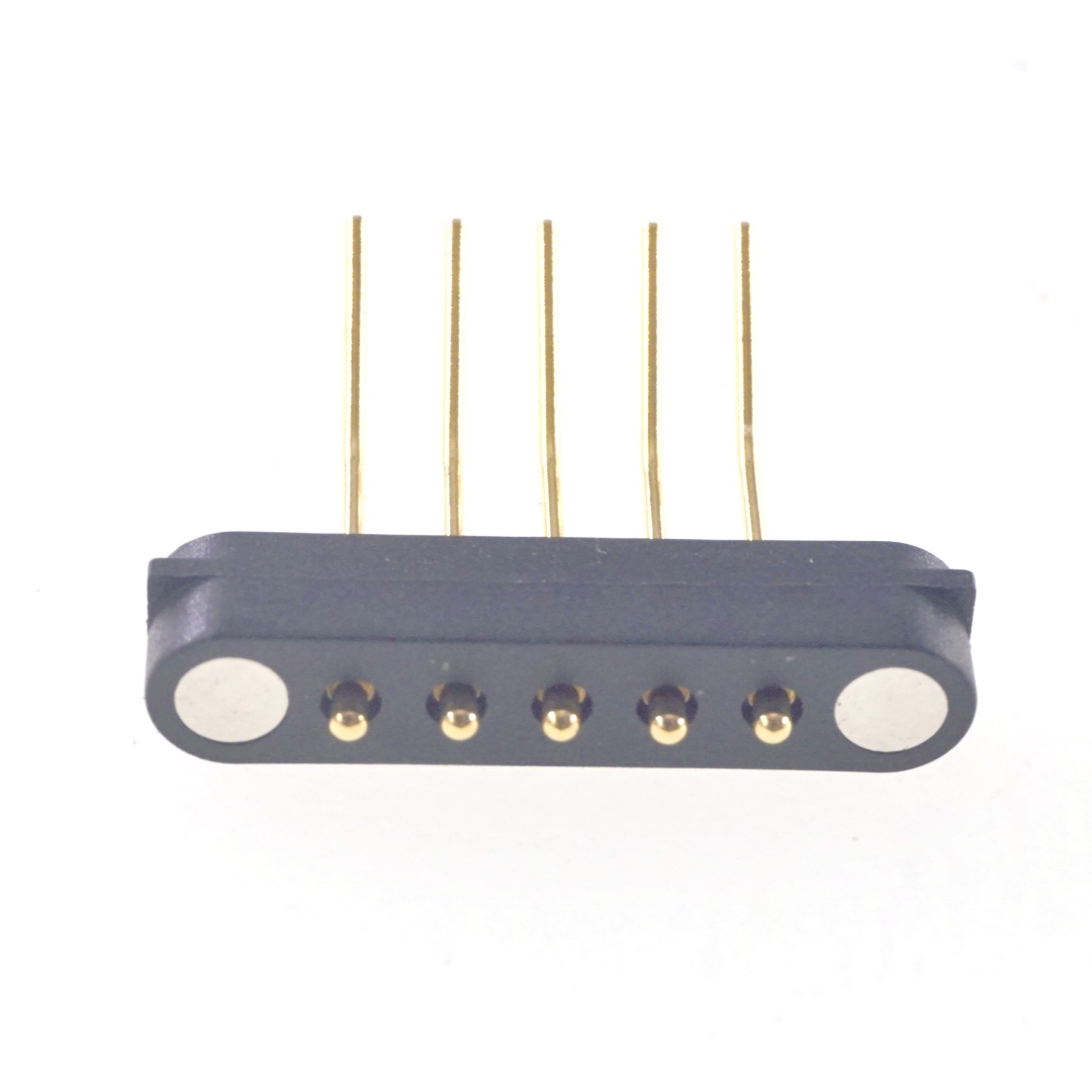 Magnetic Male 5 Pin with bent Leads